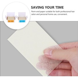 2 Cajas Papel para Permanente Ultrafino de Peluquería en Cajas Uso Doméstico y Salón Profesional, Reciclable, Fácil de Usar Color Aleatorio