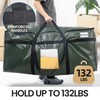 TAILI 69 Gallon Extra Large Storage Bags, XXL Green Heavy