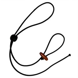 1-Up One-Handed Hair Tie (Black Double Loop) 3-pack
