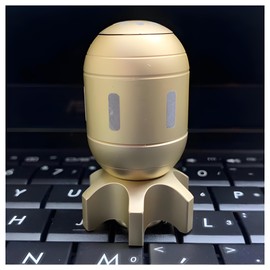 Generic 2024 Atomic Bomb Spinning Top，Metal Fidget Spinners for Adults Toy，Metal Nuclear Bomb Sculpture - Premium Home Decor, Office Desk Decoration, Gifts for Men and Adults. (Glod)