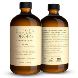 Eleven Drops My Way Diffuser Oil - Premium Fragrance Oil Inspired by The One Hotel - Invigorating My Way Scent for Cold Air Diffusers, Home, Office, DIY Candles, Mixing, Lasting, Pet Friendly - 4oz