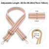 monrich Purse Straps Replacement Crossbody Wide Shoulder Adjustable Strap Handbag