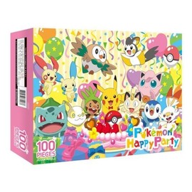 (Hottracks) Pokémon Happy Party Jigsaw Puzzle 100 Pieces / (핫트랙스)직소퍼즐 포켓몬스터 포켓몬 해피 파티 100피스