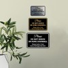 Signs ByLITA Classic Framed Do not Knock or Ring Door