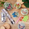 Cheriswelry 8pcs 5D DIY Diamond Painting Kits with Coaster Holder