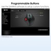 SANWA Wired Ergonomic Trackball Mouse, Optical Rollerball Mice, Programmable Silent