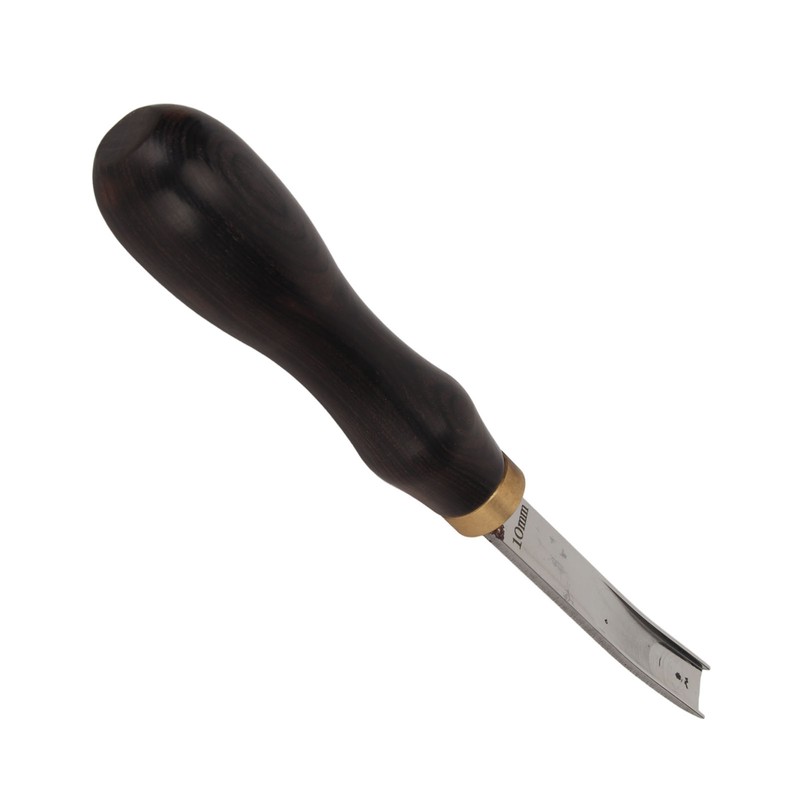 Leather Edge Skiving Beveler Tool Wooden Handle Leather Trimmer Leathercraft