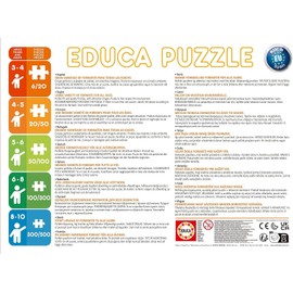 Educa - Everyday Heroes, 4-in-1 Children's Puzzle with 20, 40, 60 and 80 Pieces, from 4 Years, Progressive Puzzle (18903)
