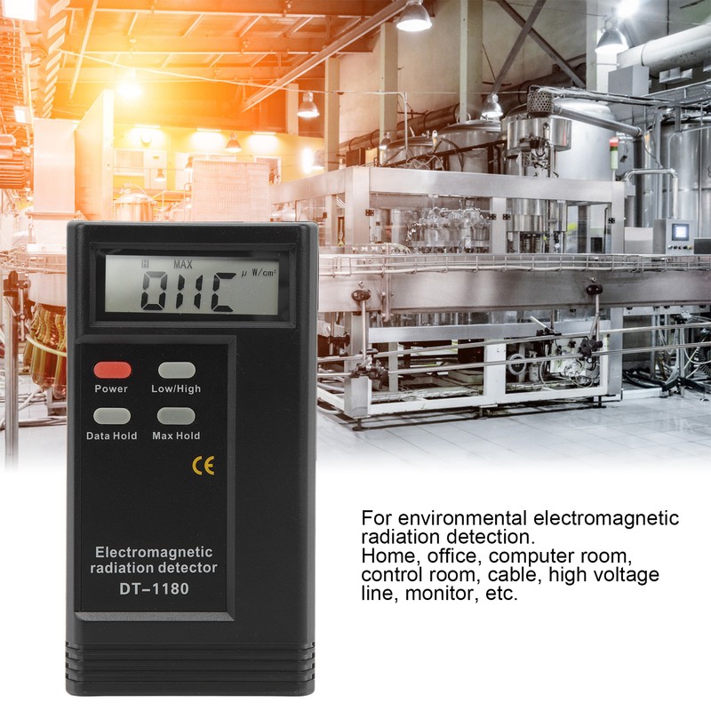 Electromagnetic Wave Radiation Tester Fast Testing Portable Handheld Digital EMF
