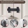 7.5" Sliding Gate Latch, Heavy Duty Door Latch with Padlock