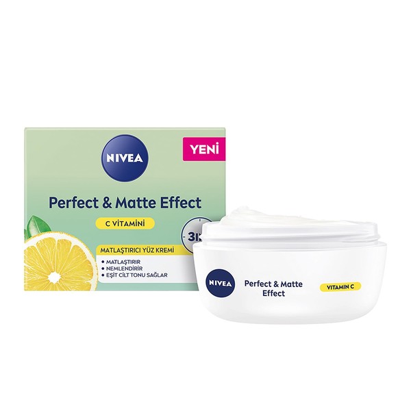 NIVEA Perfect & Matte Effect C Vitaminli Yüz Bakım Kremi