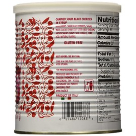 Toschi Amarena Black Cherries in Syrup, 2 LB 3.27 Oz