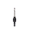 Starrett Arbor with with 1/4" Pilot Drill - Fits Hole