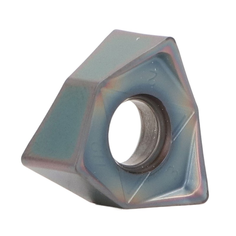 10Pcs Milling Inserts Heat Resistant Tin Plated CNC Cemented Carbide