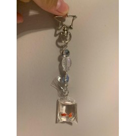 Cute Keychain Y2k Keychain Accessories Teen Girls Trendy Stuff Preppy Things Y2k Accessories (G-Fish,Small)