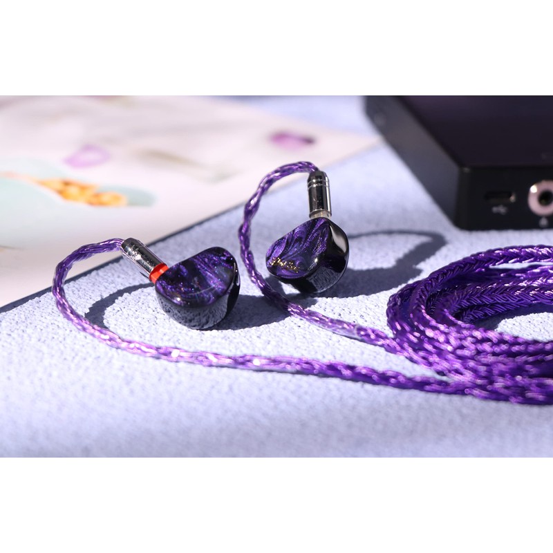 Linsoul Tripowin Cable MMCX-3.5 mm Purple