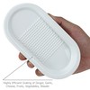 EIKS Ceramics Grater Plate for Ginger Garlic Wasabi Daikon Fruits