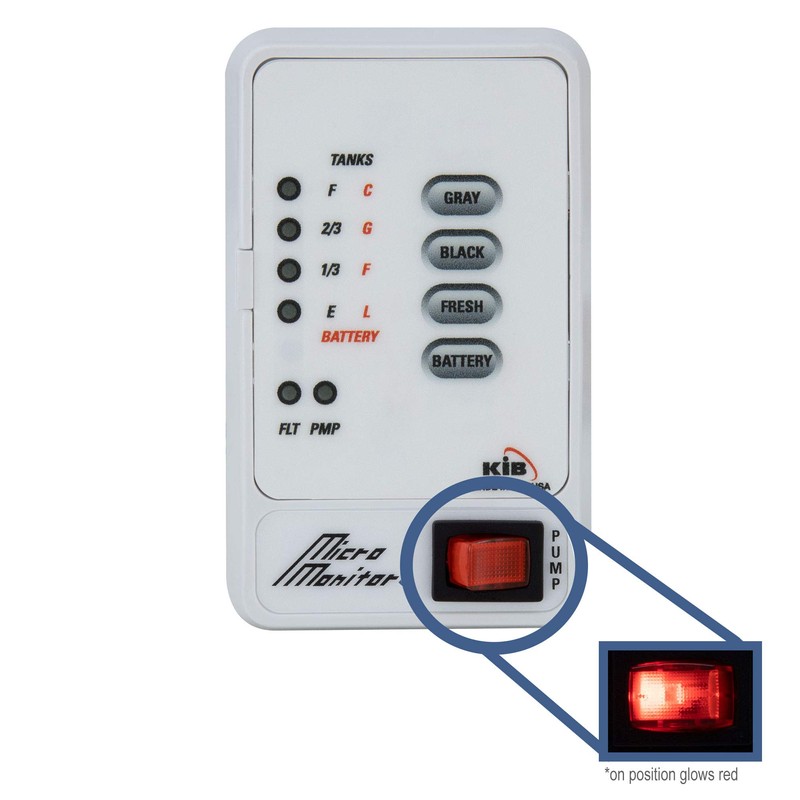 RecPro Tank Sensor Monitor Panel M21 | KIB Replacement |