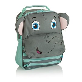 My Doodles Universal Child Friendly Back-to-School Fun Protective Cushioned Adjustable Secure Novelty Children's Character Rucksack with Interior Sleeve for 6-8 inch Tablets - Elephant