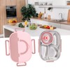 Stainless Steel Insulated Lunch Box 4 Grid Corrosion Prevention Rustproof