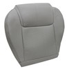 NLQR Replacement Front Seat Cover Gray Microfiber Leather Compatible with