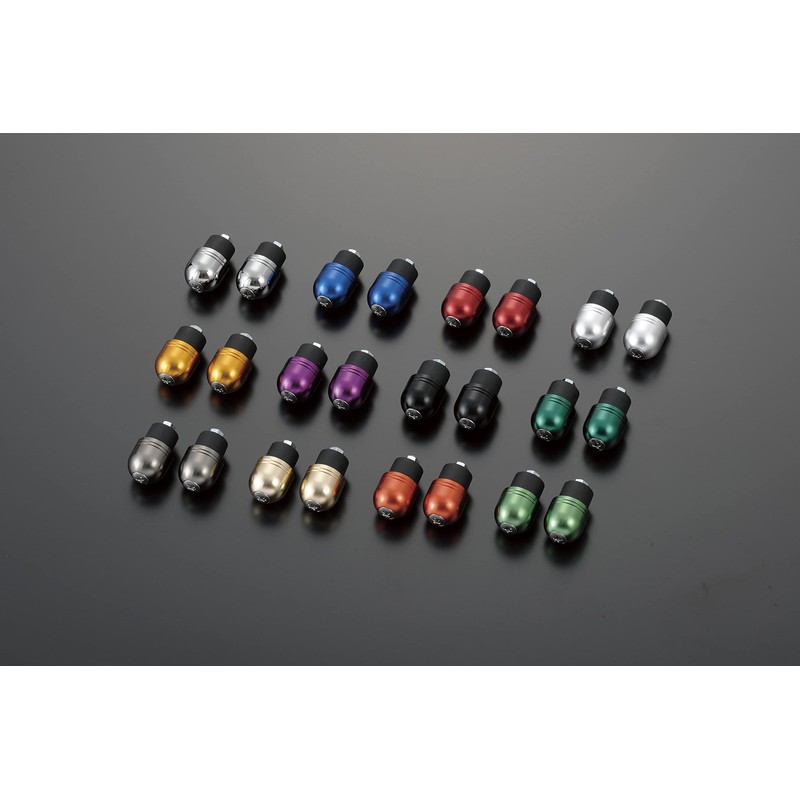 POSH Motorcycle Goods Handlebar End Kawasaki Bar End (Bolt Diameter