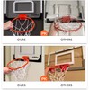 AOKESI Indoor Mini Basketball Hoop Set for Kids - 17"
