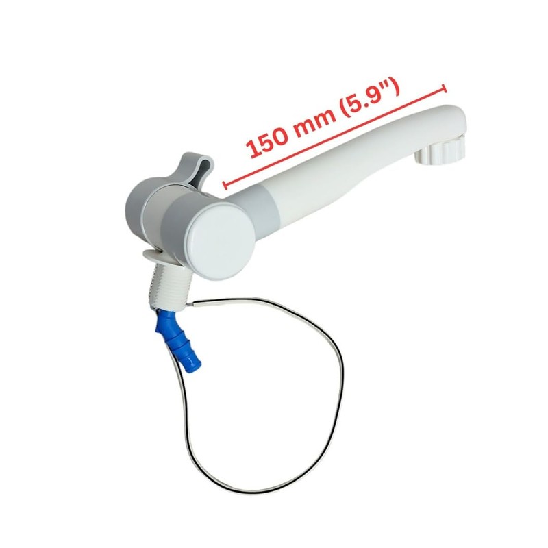 Cold Water Tap White Single Lever 12V Microswitch Caravan Motorhome