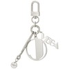 Samantha Vega Block Initial Charm (J), Silver