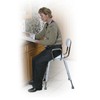 Drive Medical 12455 Adjustable Height Stool with Back and Arms