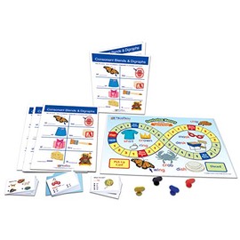 Consonant Blends & Digraphs Learning Center Game - Grades 1-2