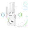 Repetidor Wifi 5g 1200mbps Rompemuros Amplificador Extensor