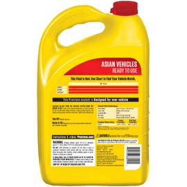 Prestone AF6200-6PK 50/50 Antifreeze/Coolant for Asian Vehicles (Red), 1 Gallon, (Pack of 6)