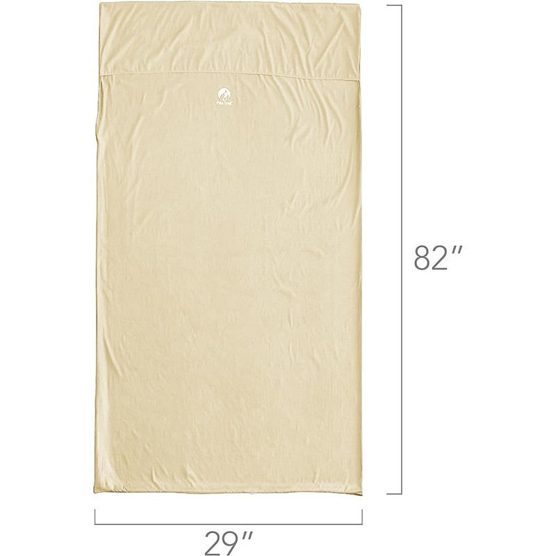 Pike Trail Sleeping Bag Liner – Travel and Camping Sheet,