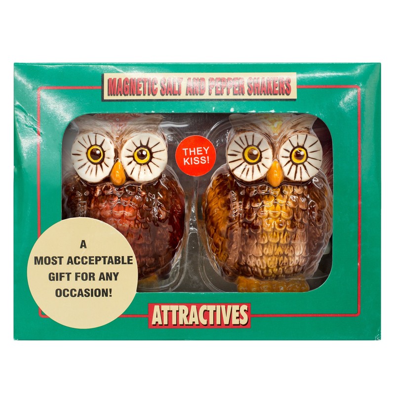 Attractive Salt and Pepper Shaker - OWLS by Pacific Trading