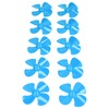 Boat Propeller, 10Pcs Propeller 4 Blades Strong Wind Light Weight