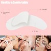 100 pares de parches para extensiones de pestañas, sin pelusa,