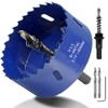 Luomorgo 80mm/3.15 inch Hole Saw, 1 1/4 inch Cutting Depth