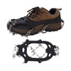 1 Pair 19 Steel Teeth Ice Gripper Traction Cleats Crampons