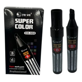 Y 6 Plumon Permanente Negro Grueso Jumbo Mayoreo Papelería ,