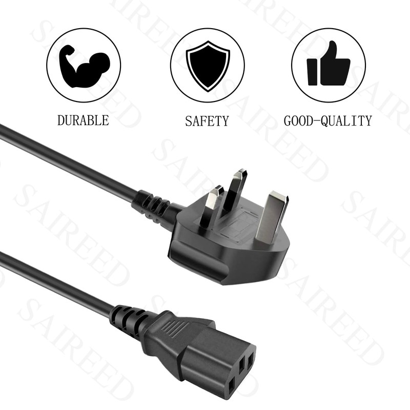 Power Cable Replacement for Behringer Virtualizer 3D FX2000,SX3040 V2,Sonic Ultramizer