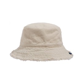 Clape Reversible Washed Cotton Bucket Hat Frayed Brim Summer Sun Hat UV Protection Fishing Hat Wide Brim Travel Beach Hat Foldable Hiking Hat