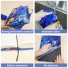 craspire Magic Elements Stretchy Book Cover Washable Reusable Large Book
