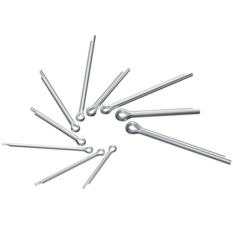 300 PCS Cotter Pins Assorted,Hairpin Clips,Stainless Steel Split Pins Set