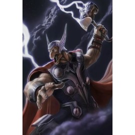 Beta Ray Bill Stormbreaker Hammer Poster 24X36 inches
