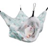 LEFTSTARER Bunkbed Sugar Glider Hammock, Ferret Beds, Small Pet Cage
