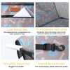 BYGD Pet Dog Booster Seat with Support Rod, Breathable &