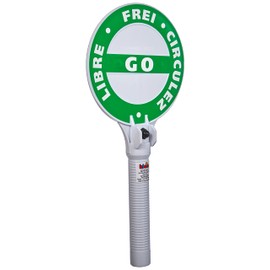 Theo Klein 8858 - Police Unit Ben & Sam Police Flagging-Down Disc with Flashing Light, Toy