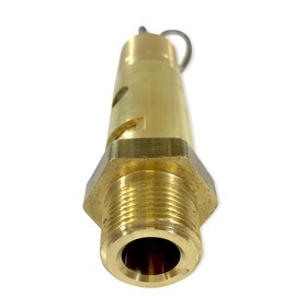 Brass, 3/4" NPT Industrial Hard Seat Safety Pressure Relief Valve, Made In The USA (150 PSI / 598 SCFM)