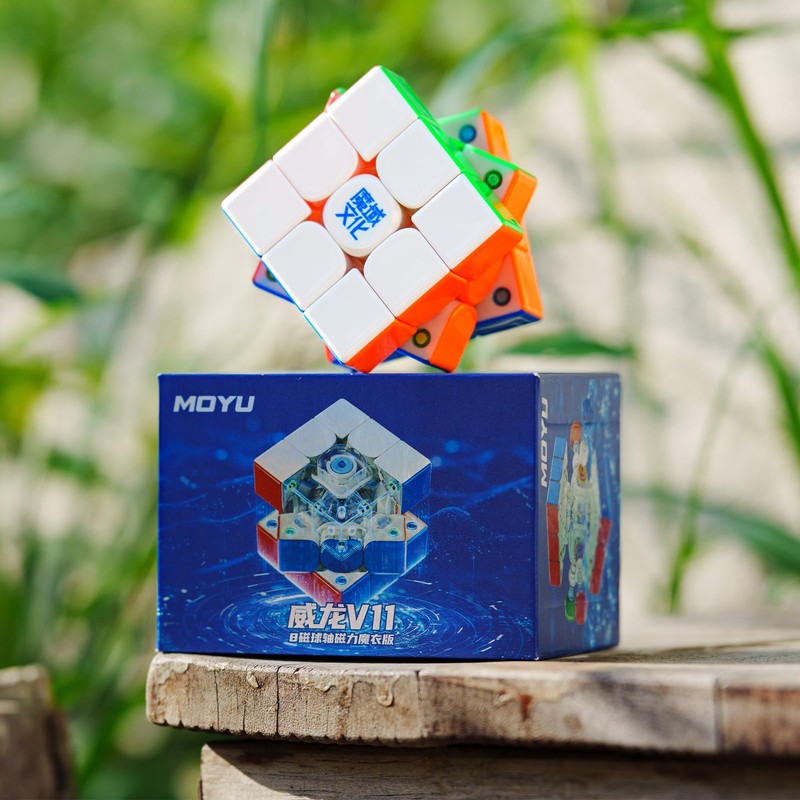 Moyu Weilong V11 2025 Speed Cube 3x3 Stickerless Puzzle Cube